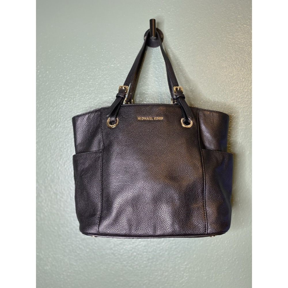 Michael Kors Jet Set Travel Saffiano Leather Top-Zip Tote Bag Purse Shoulderbag